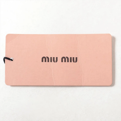 Miu Miu 16 Years Lambskin Skirt 38 Ladies' Brown