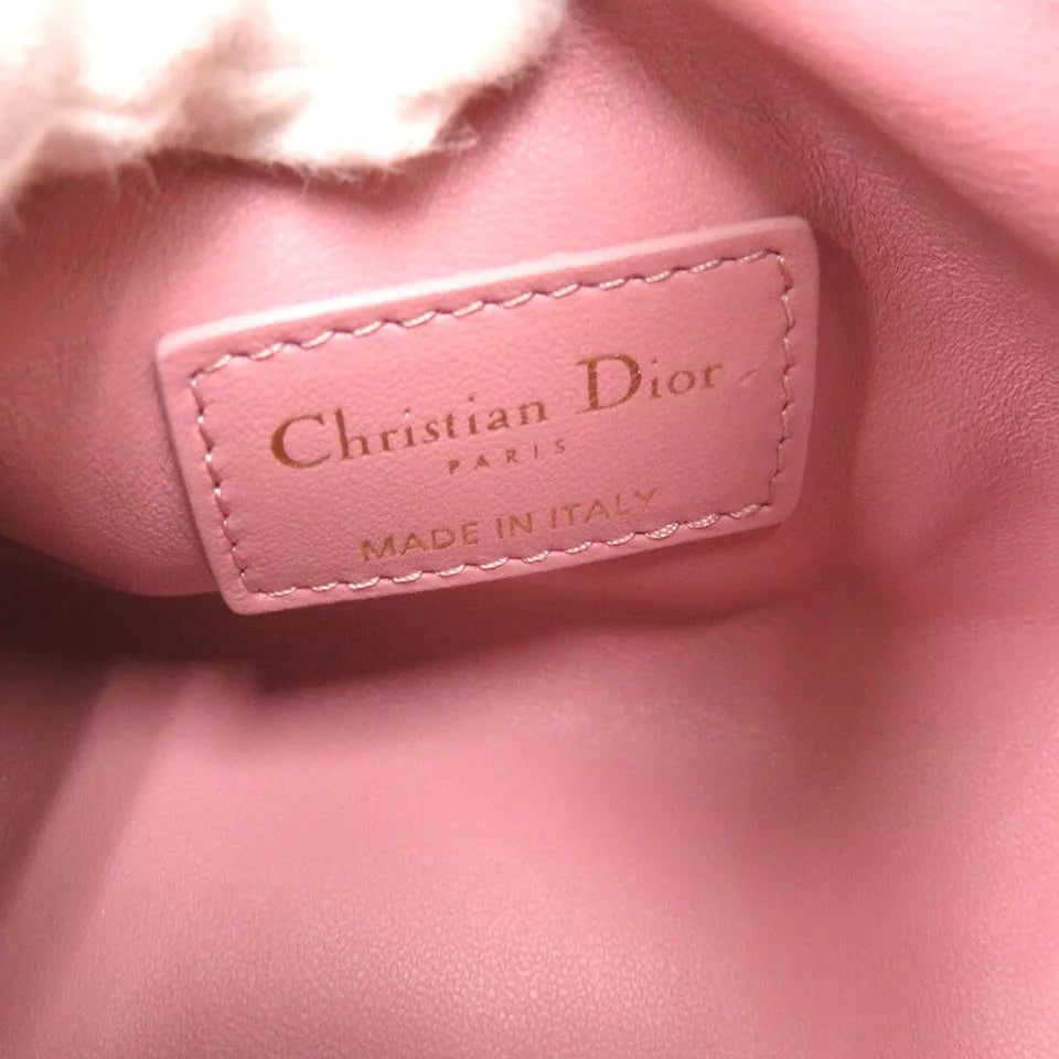 Dior Christian Dior Small Nomad Pouch – Pink Leather