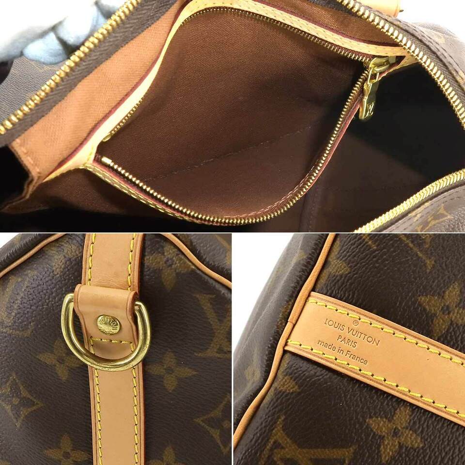 LOUIS VUITTON Monogram Speedy Bandouliere 30 Hand Shoulder Bag