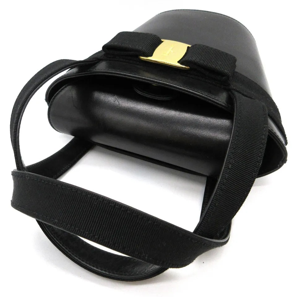 SALVATORE FERRAGAMO Vara Ribbon Bucket Mini HandBag