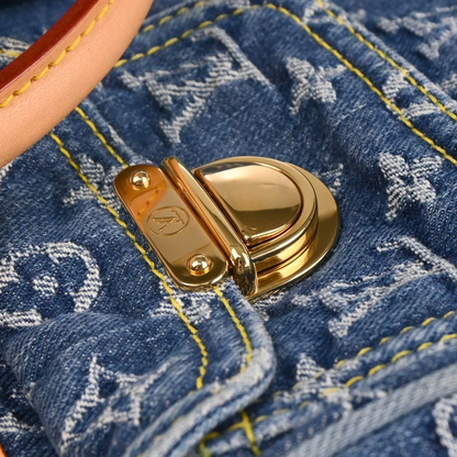 Louis Vuitton Blue Monogram Denim Neo Speedy Handbag