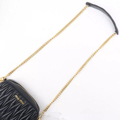 MIU MIU Matelasse Chain Shoulder Bag