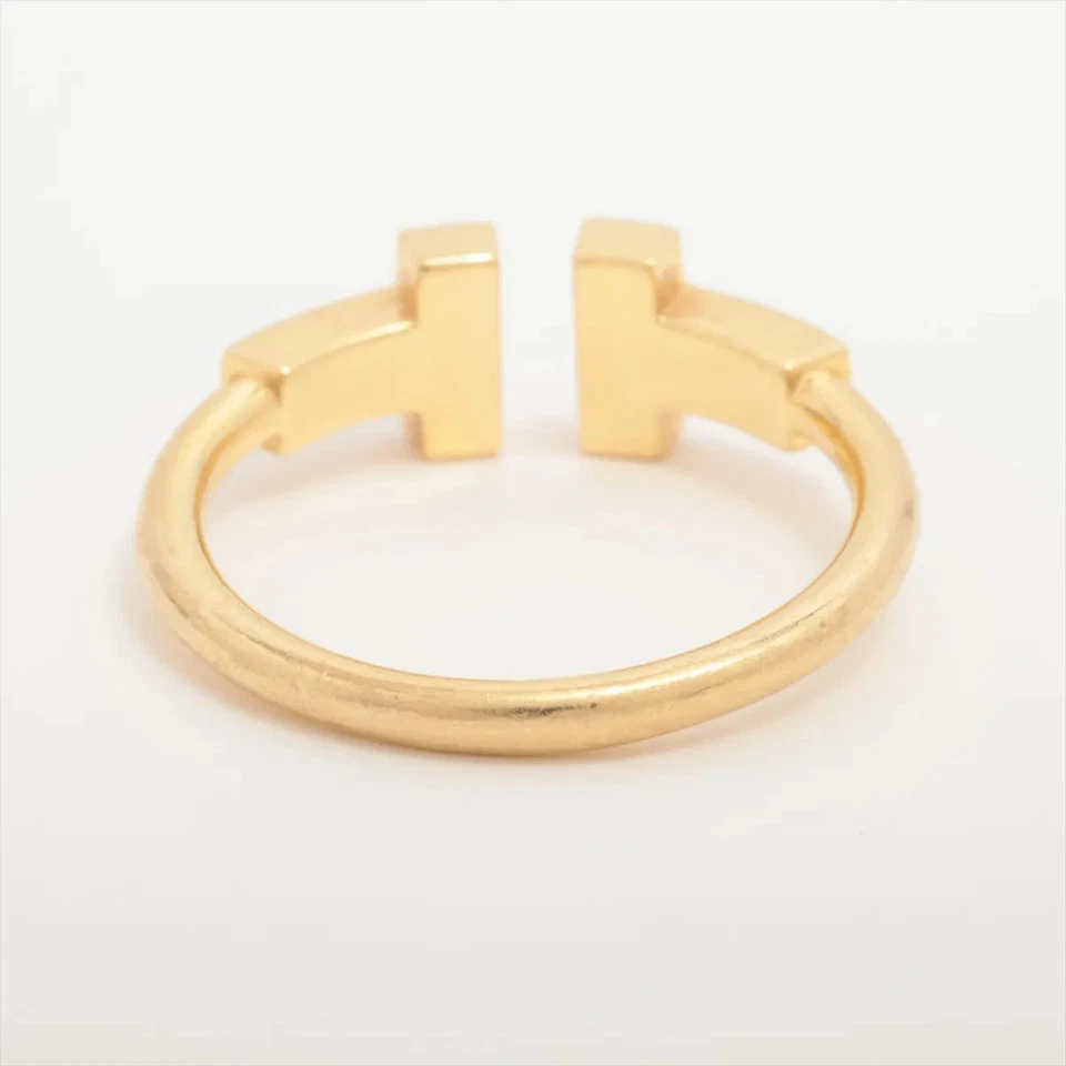 Tiffany T Wire Diamond Ring 750 (YG) 2.6g