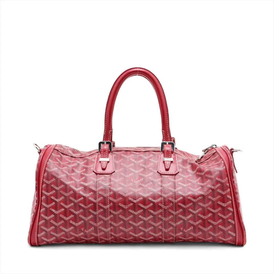 Goyard Croisier 2Way Boston Bag Goyardine Canvas