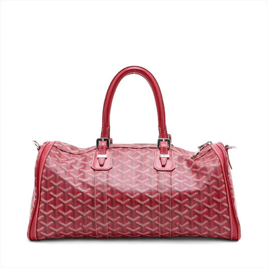 Goyard Croisier 2Way Boston Bag Goyardine Canvas
