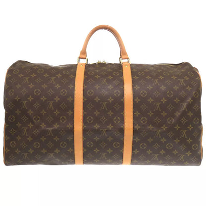 LOUIS VUITTON Monogram Keepall 60 Duffle Bag M41422 – Brown