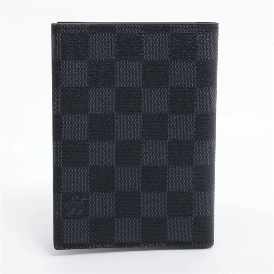Louis Vuitton Damier Graphite Couverture Pass Pole Zip Black