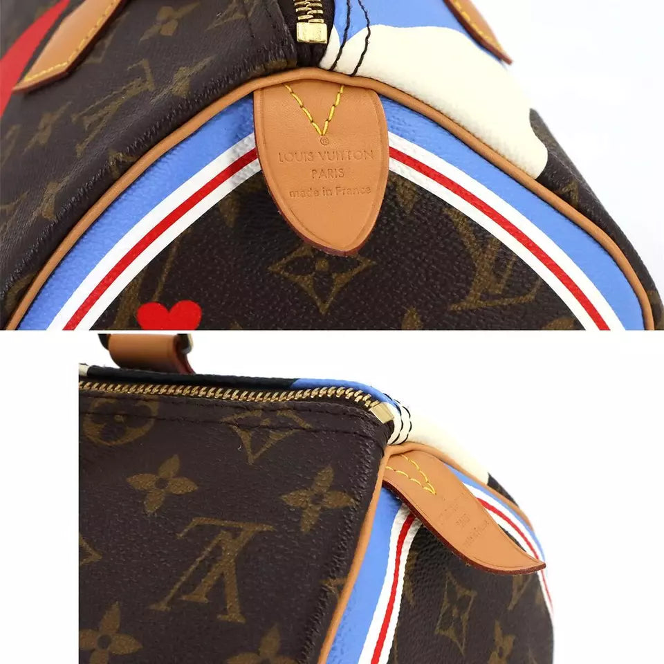 LOUIS VUITTON Game On Monogram Speedy Bandouliere 30 Handbag