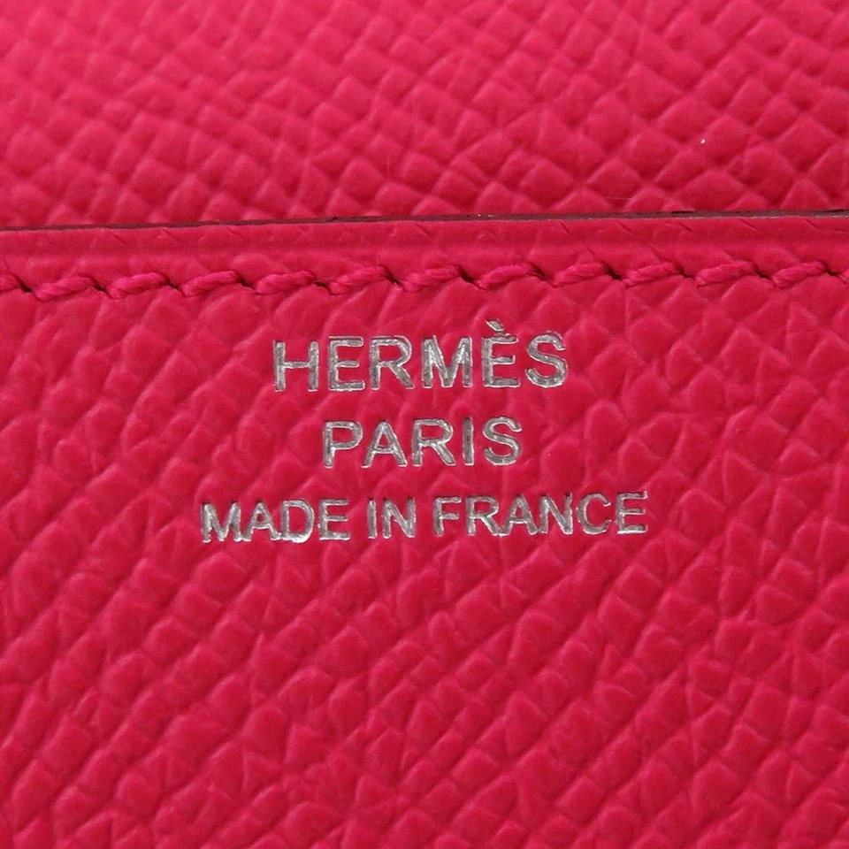 HERMES Constance Wallet Epsom Rose Extreme