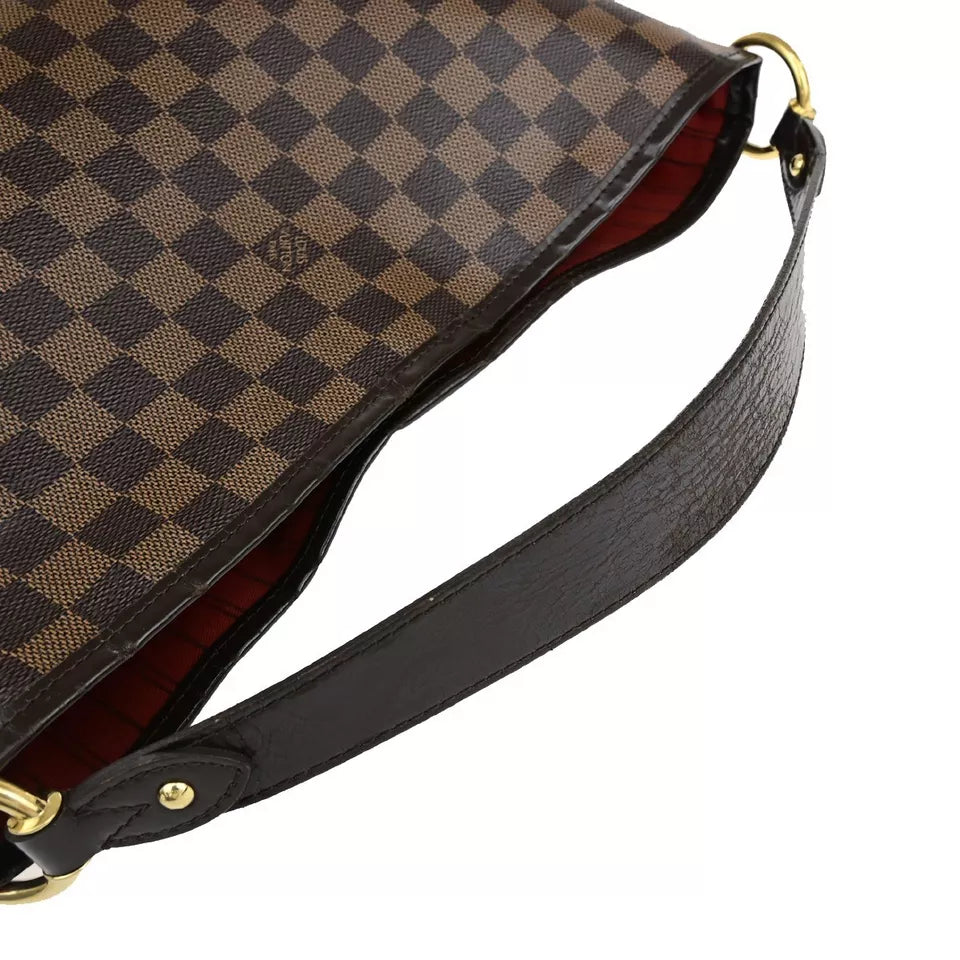 LOUIS VUITTON Delightful PM Shoulder Bag – Damier Ebene Leather