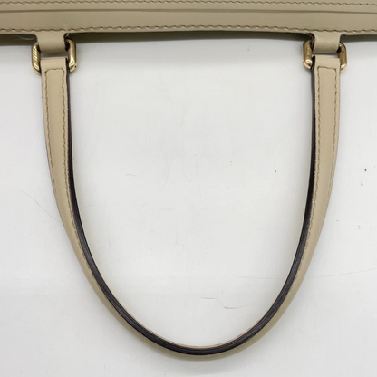 Gucci Guccissima Mayfair Tote Bag in Ivory Leather