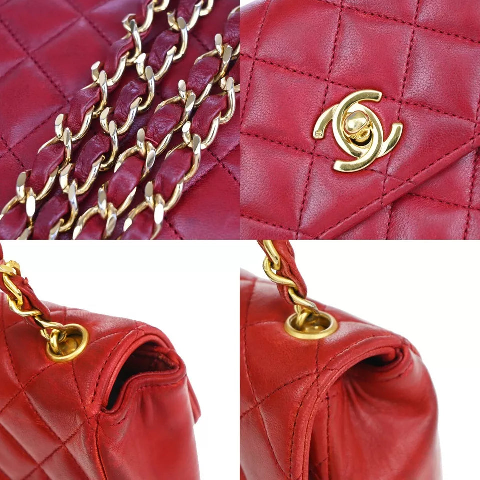 CHANEL CC Mini Matelasse Chain Shoulder Bag