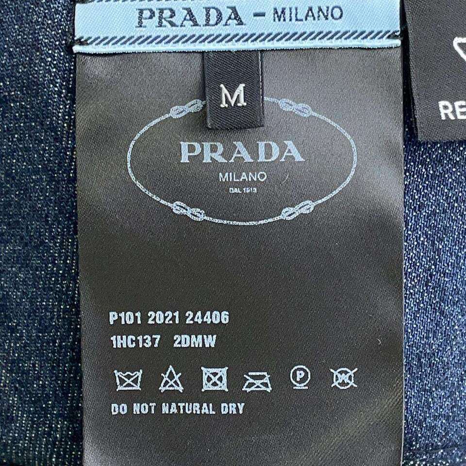 PRADA Re-Nylon Triangle Logo Bucket Hat