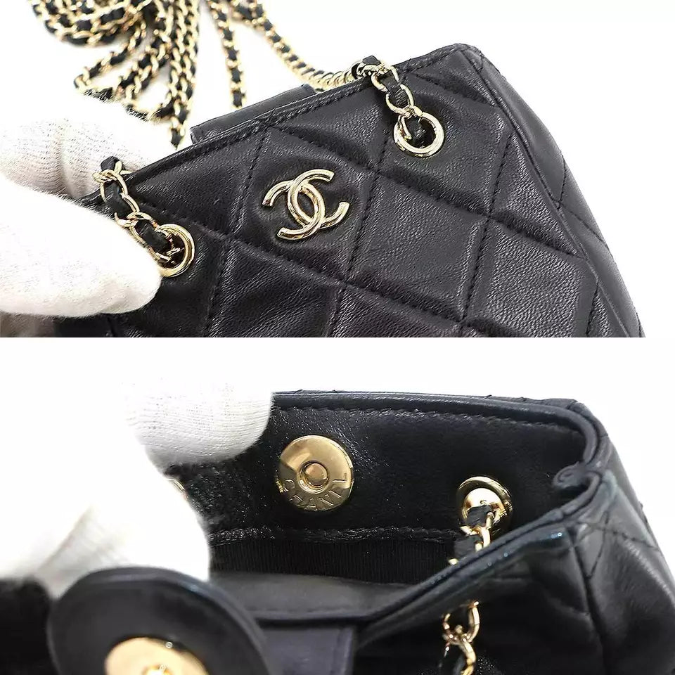 CHANEL Matelasse Clutch Chain Shoulder Bag