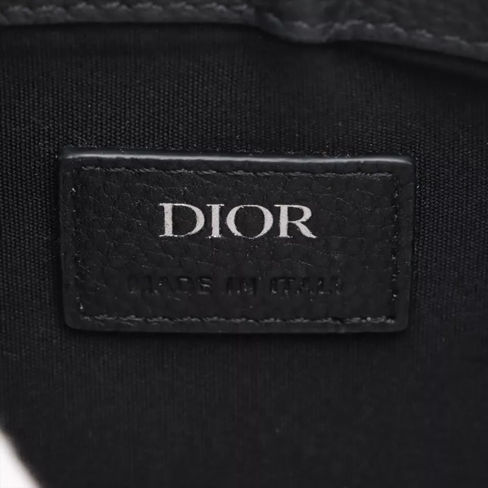 DIOR x HOMME Oblique Saddle Shoulder Bag