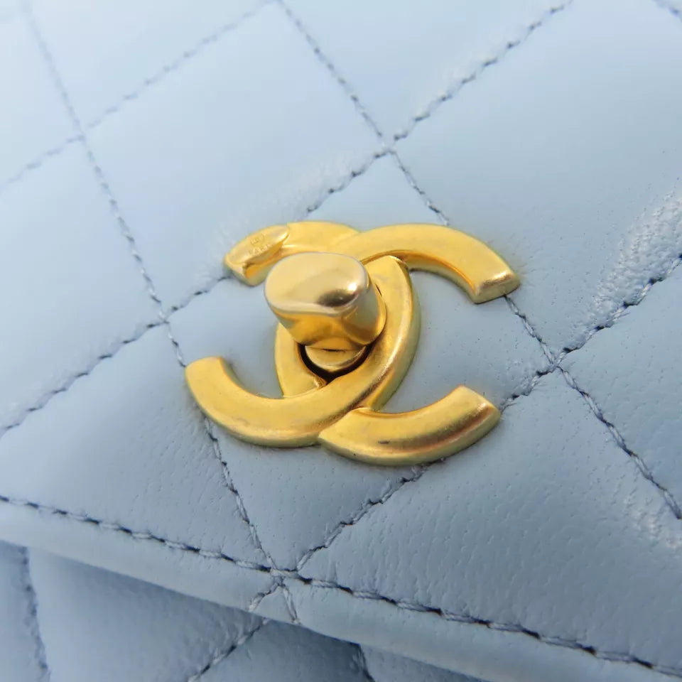 Chanel Quilted CC Chain Shoulder Bag