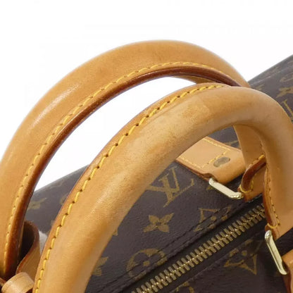 LOUIS VUITTON Monogram Keepall Bandouliere 50cm Boston Bag - Marron/Gold