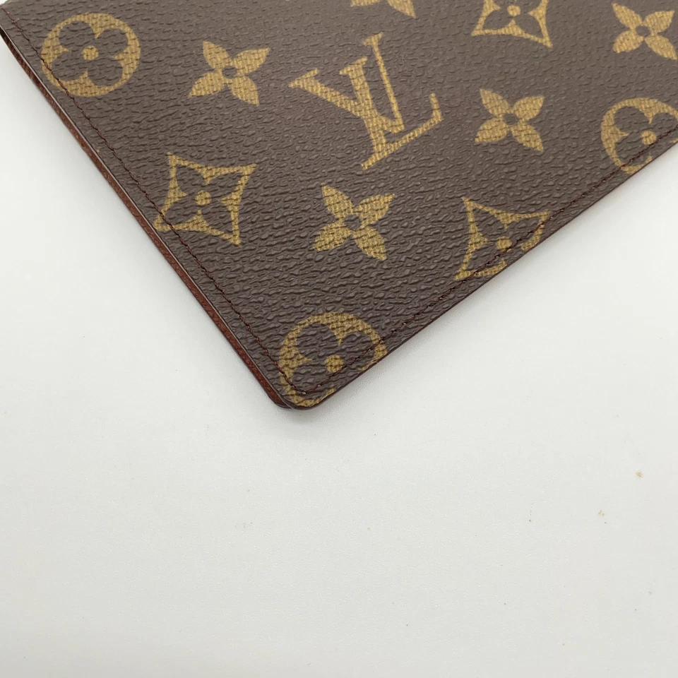 Louis Vuitton Vintage Agenda Horizontal Bill Case in Monogram Canvas