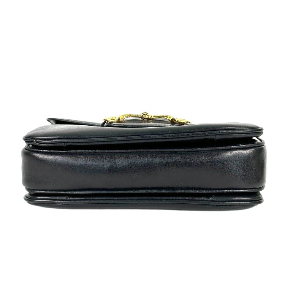 Celine Horse Bit Shoulder Hand Bag Purse Authentic 343