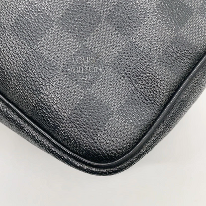 Louis Vuitton Damier Graphite Black Toiletry Pouch