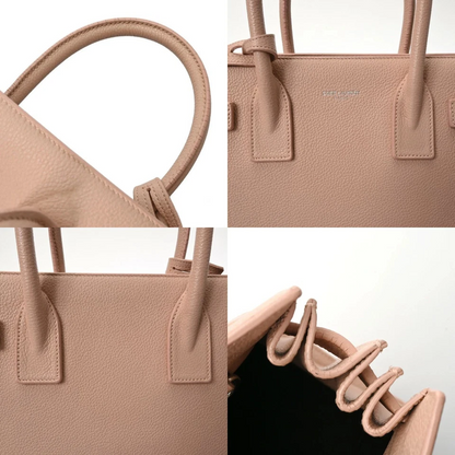 Saint Laurent Sac de Jour Nano in Pink Grain Leather
