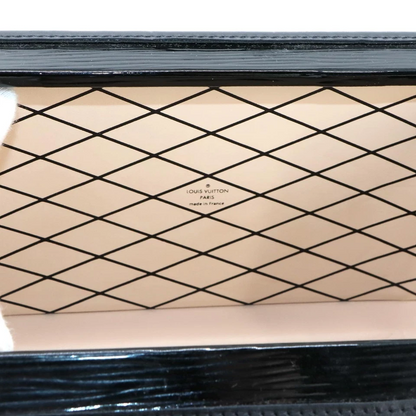 LOUIS VUITTON Epi Petite Malle Shoulder Bag Leather Copuelicot Noir
