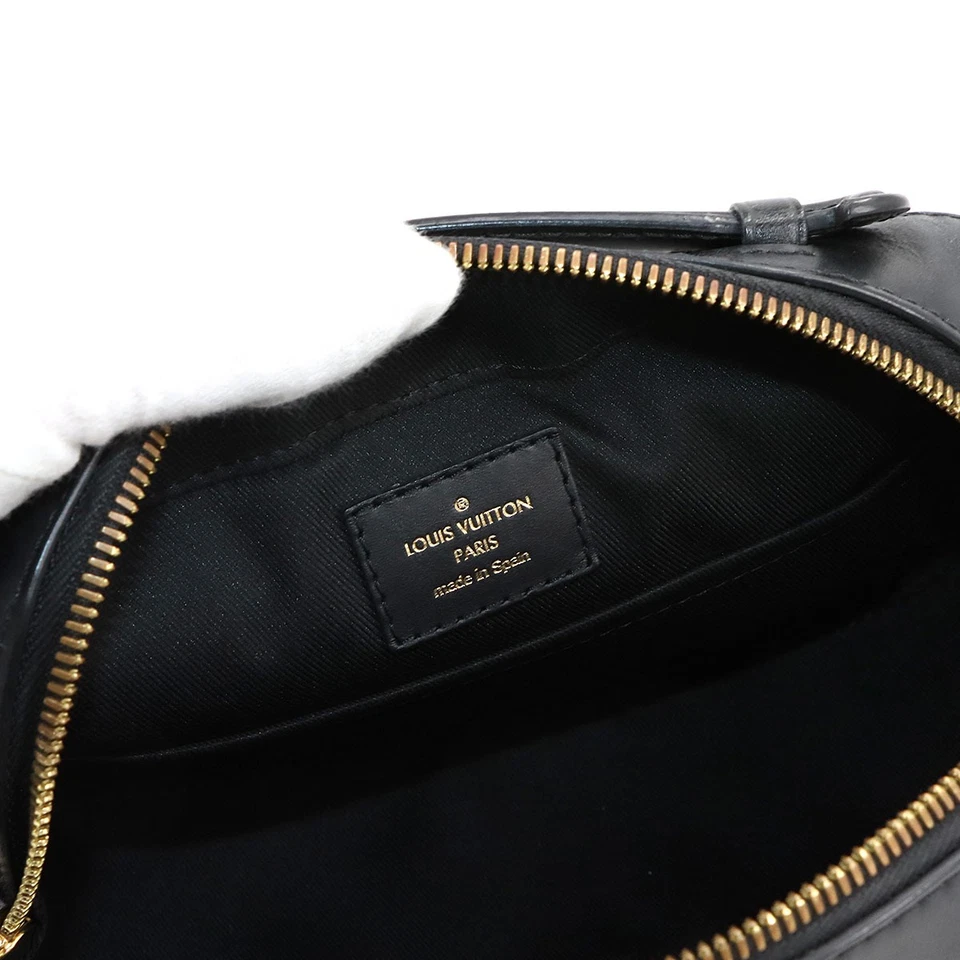 Louis Vuitton Saintonge in Monogram Canvas & Noir Leather