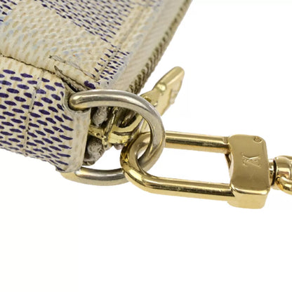 LOUIS VUITTON Mini Pochette Accessories Handbag – Damier Azur