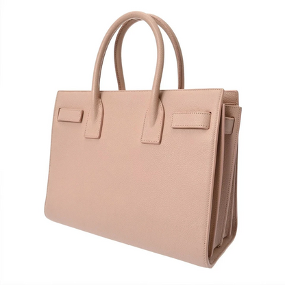 Saint Laurent Sac de Jour Nano in Pink Grain Leather