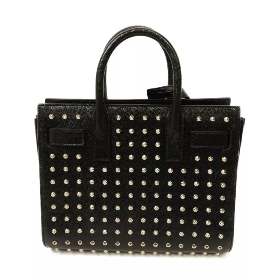 SAINT LAURENT YSL Nano Studded Sac de Jour Shoulder Bag