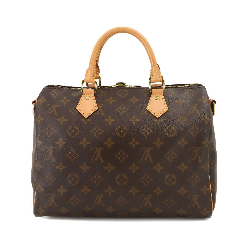 LOUIS VUITTON Monogram Speedy Bandouliere 30 Hand Shoulder Bag