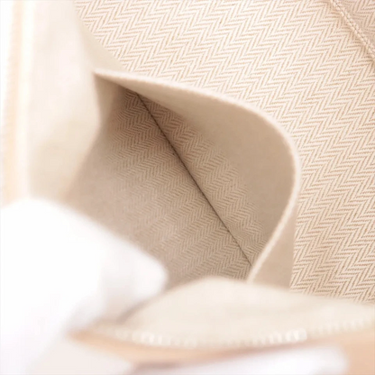 Hermès Bride-A-Brac GM Canvas Beige Silver Metal