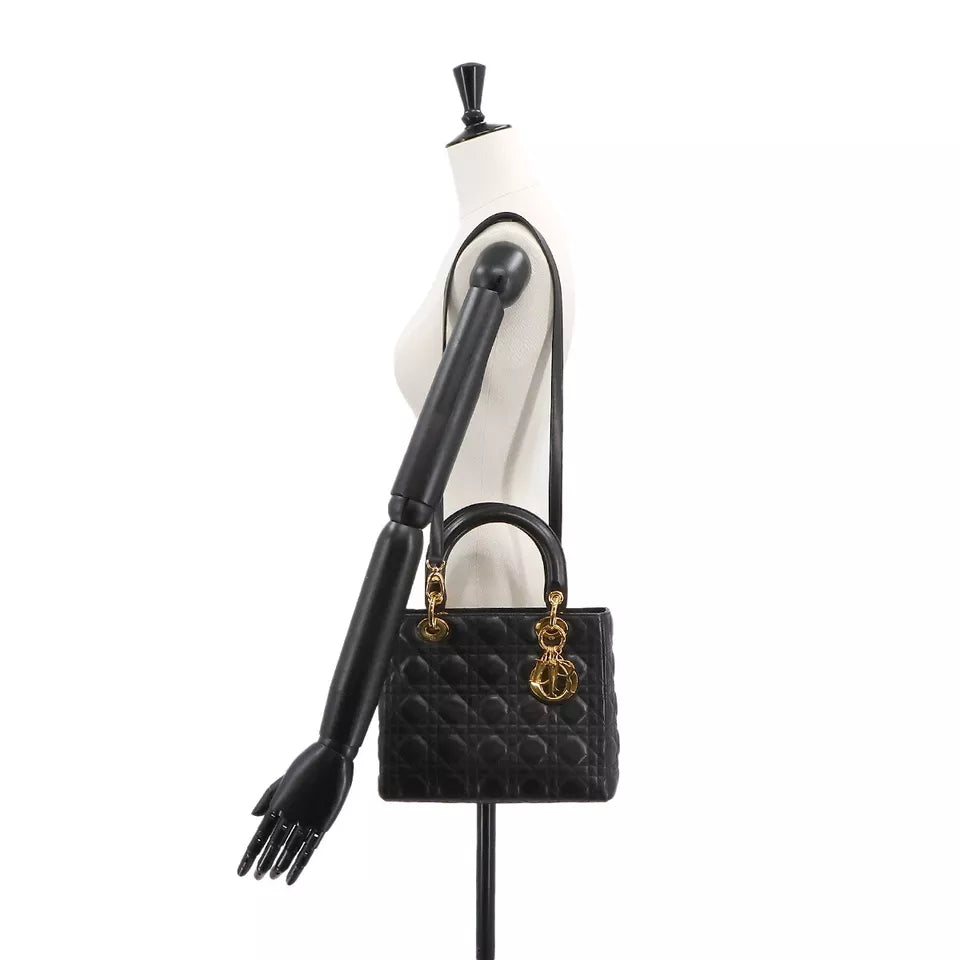 Chiristian Dior Lady Medium Shoulder Bag