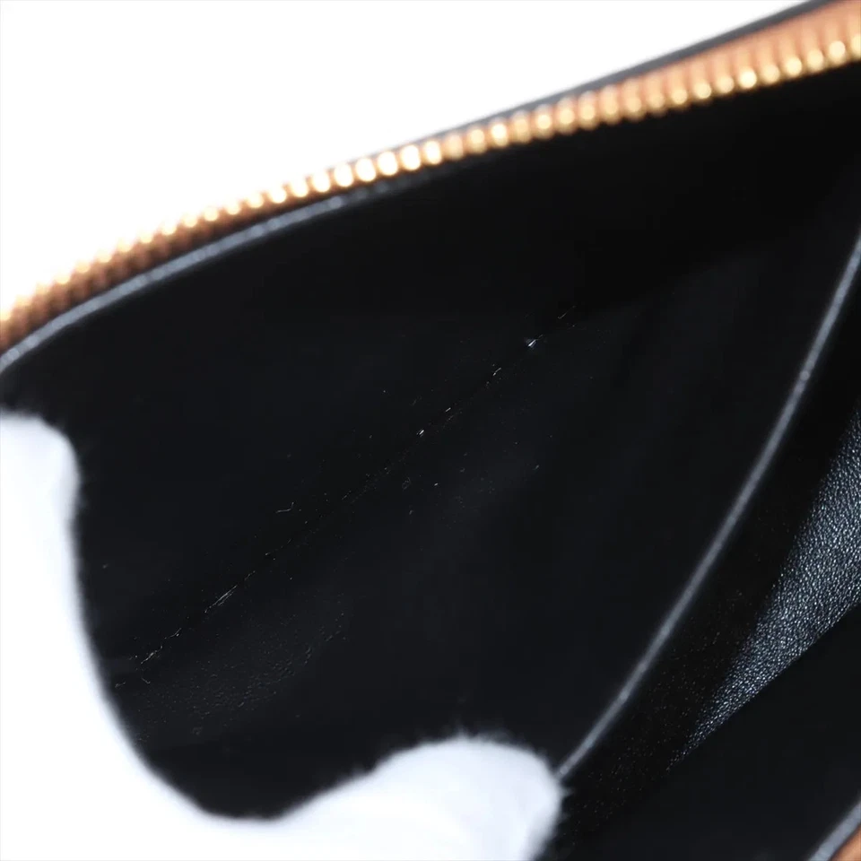 Prada Arke Leather 2 Way Shoulder Bag Brown