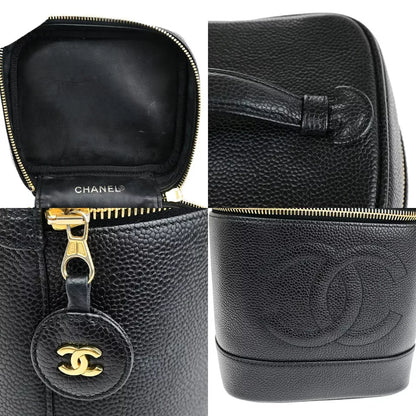 CHANEL CC Logo Vanity Handbag