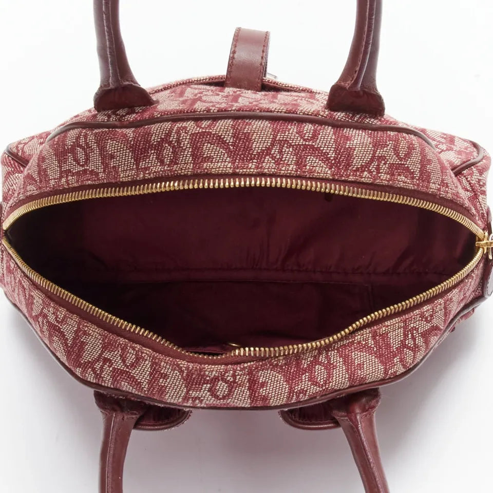 Christian Dior Galliano Vintage Double Saddle Trotter Bag