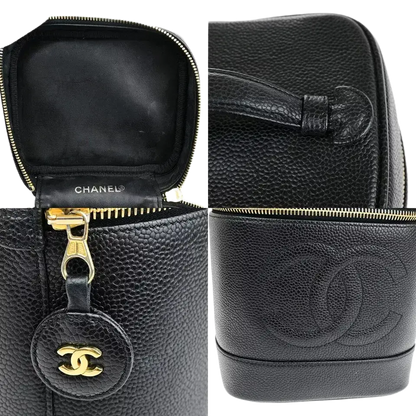 CHANEL CC Logo Vanity Handbag