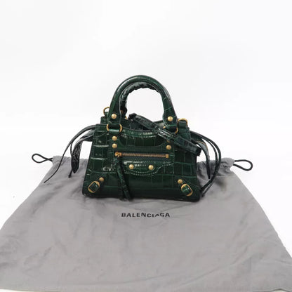 BALENCIAGA GHW Neo Classic 2 Way Shoulder Bag