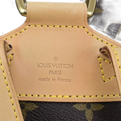 LOUIS VUITTON Montsouris MM Backpack Bag – Brown Monogram Leather