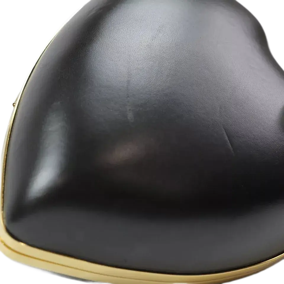 Saint Laurent Shoulder Box Bag Black Heart Love