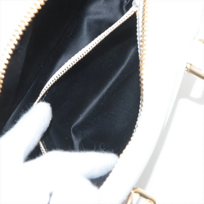 Miu Miu Arkady Leather 2 Way Handbag Beige