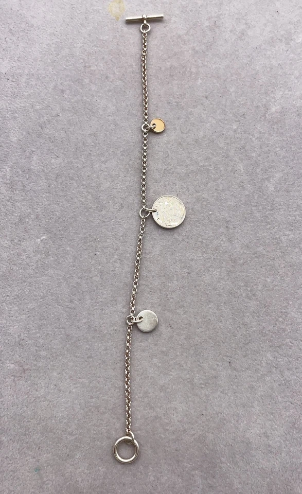 Hermès Ex Libris Breath PM Bracelet in Sterling Silver (SV925)