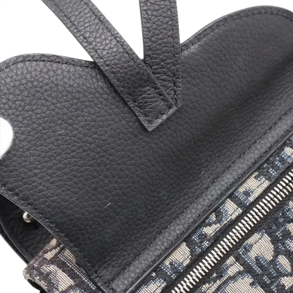 DIOR x HOMME Oblique Saddle Shoulder Bag