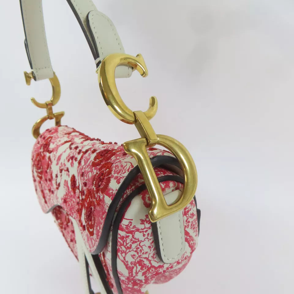 Christian Dior CD GHW Saddle Handbag