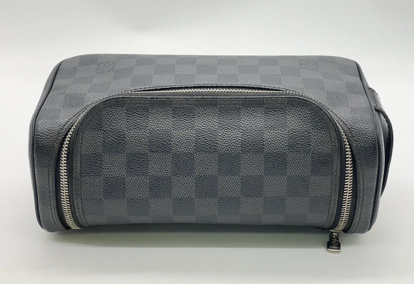 Louis Vuitton Damier Graphite Black Toiletry Pouch