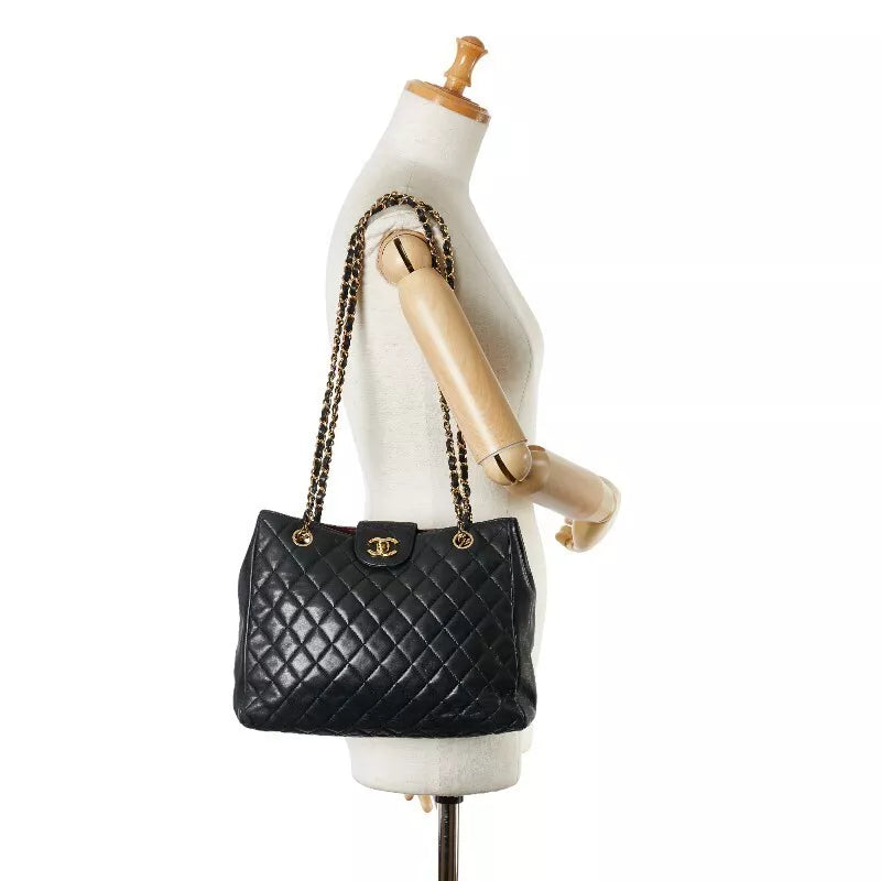 CHANEL MATRASSE Coco Mark Chain Shoulder Bag