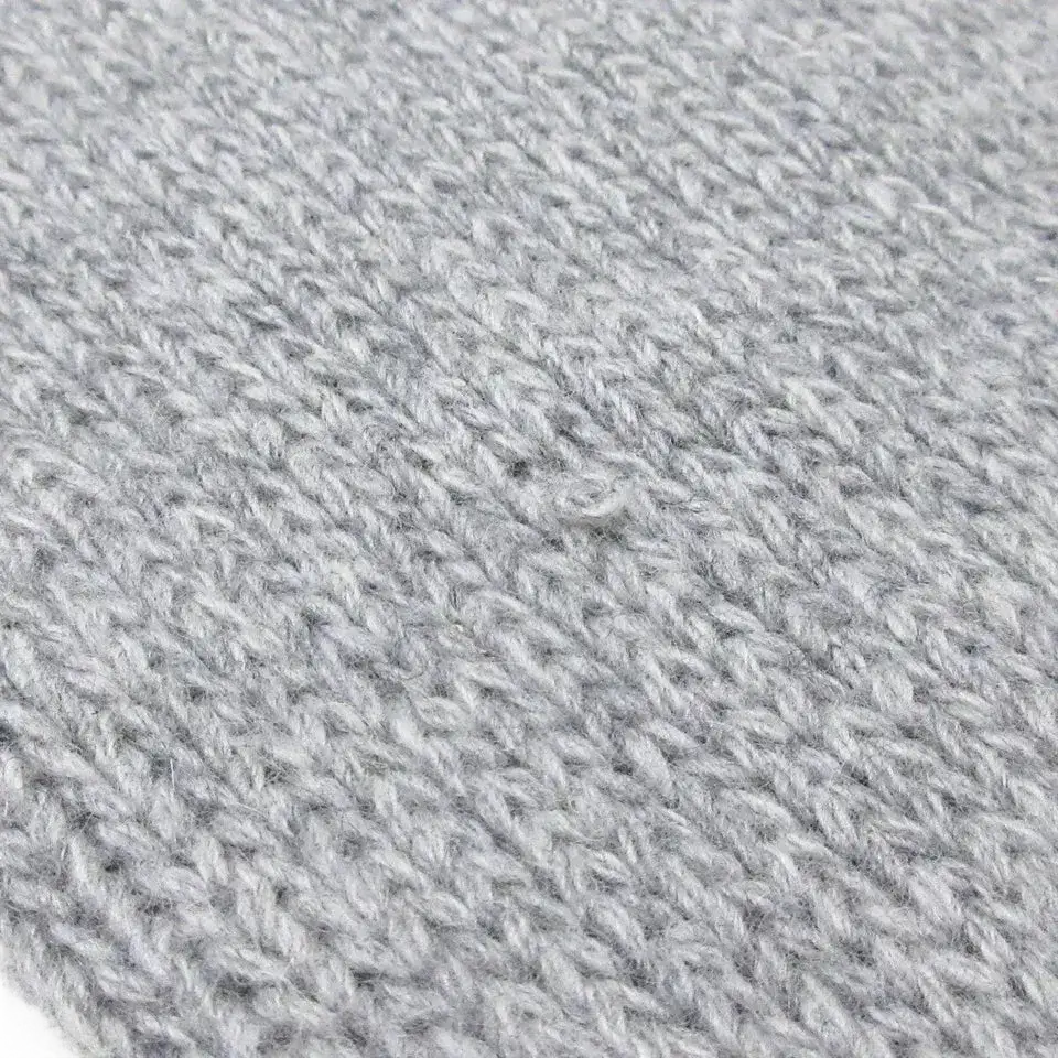Authentic PRADA Gray Wool and Cashmere Women's Sweater