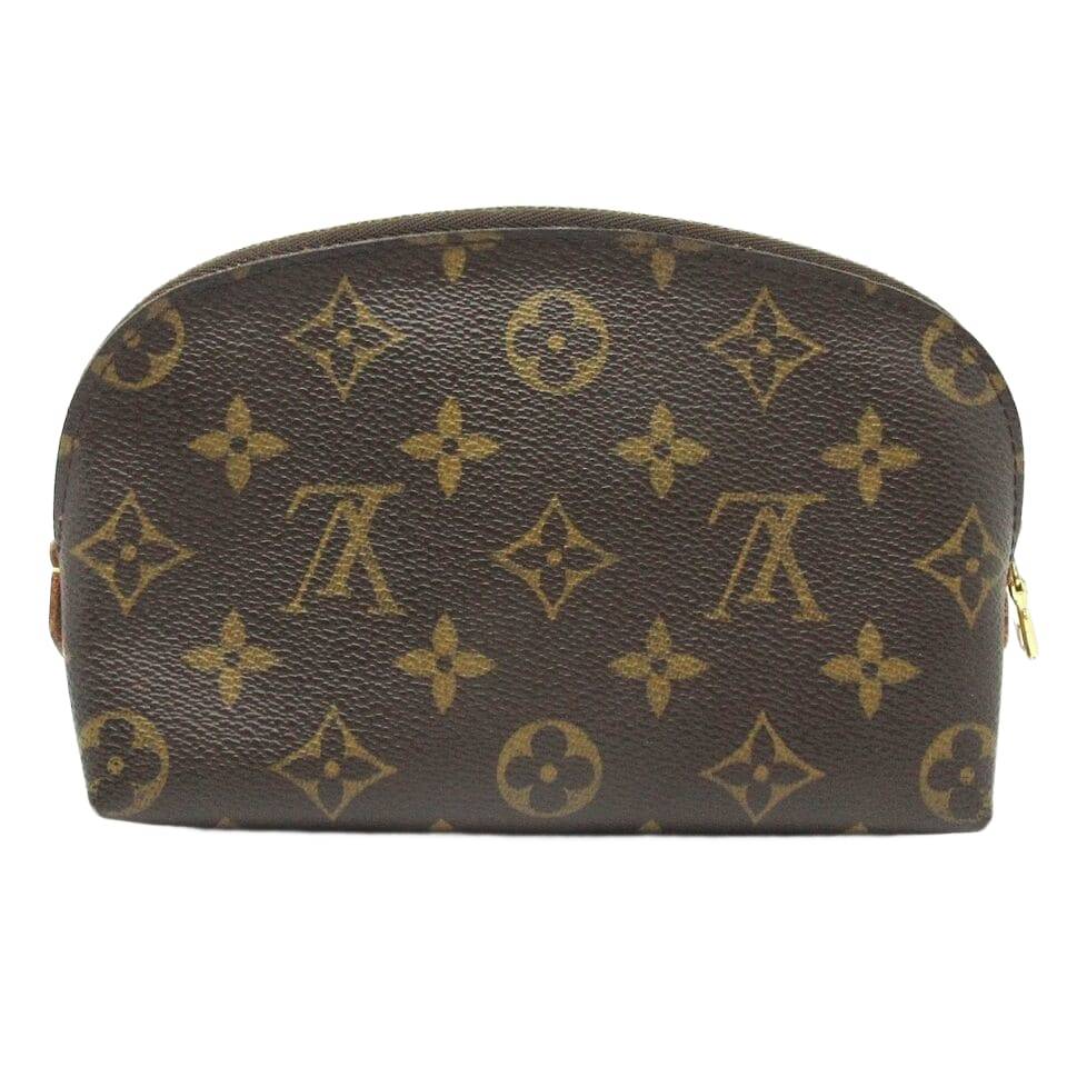 Auth LOUIS VUITTON Pochette Cosmetic PM Monogram Pouch