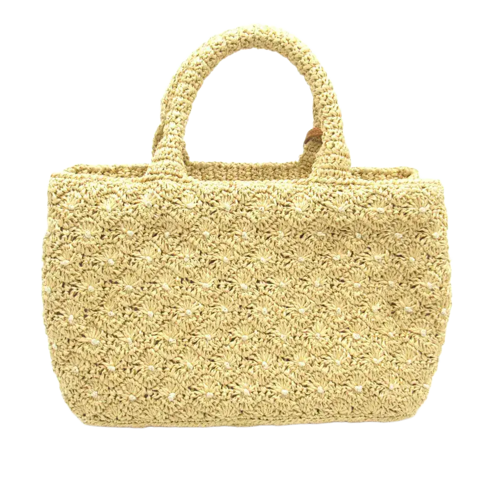 PRADA Canapa Tote Shoulder Crossbody Bag