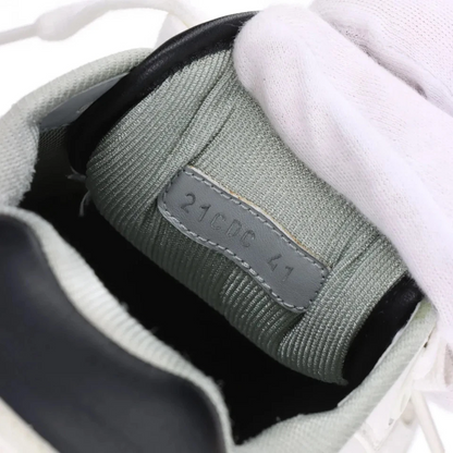 Dior x Sean Stussy B27 Leather Sneakers 41 Men's White Oblique Shoelaces